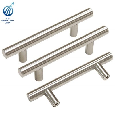 Stainless Steel Kitchen Cabinet Drawer Handles Bedroom Dresser Pulls 5"/128mm Hole Centers